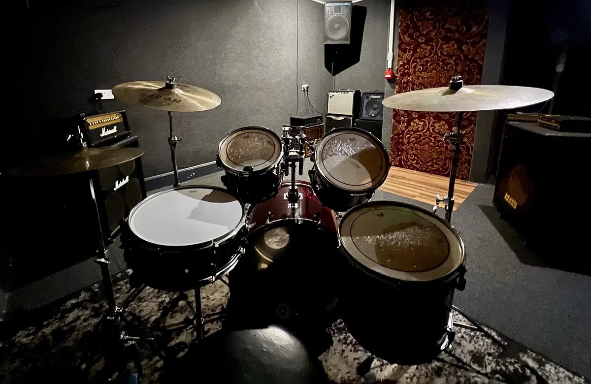 a view of a small room three
